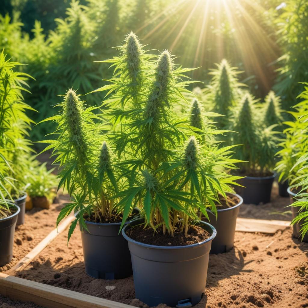 Cannabis garden